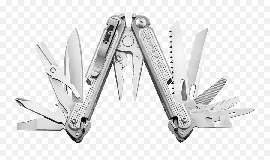 Free Set - Multi Tool Leatherman Knife Png,Hand With Knife Png