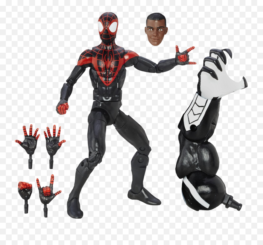 Download Amazing Spider Man - Marvel Legends Spider Man Miles Morales Spider Man Action Figure Png,Miles Morales Png