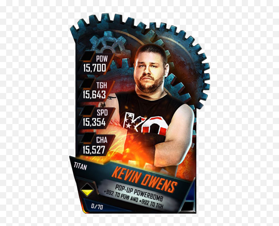 Kevin Owens - Wwe Supercard Alexa Bliss Png,Kevin Owens Png