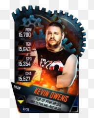 Kevin Owens - Wwe Supercard Alexa Bliss Png,Kevin Owens Png