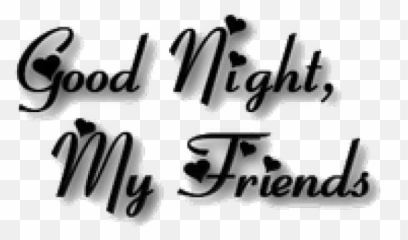 Good Night Logo Transparent - Png File