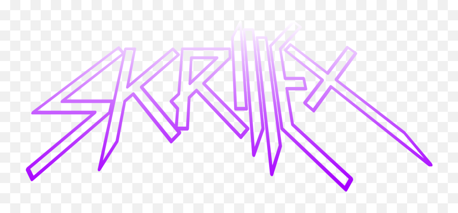 Skrillex Logo Png Sin Relleno Sticker - Dot,Skrillex Png