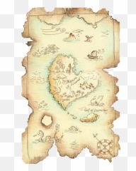 Letterboxing - Treasure Map Door Panel png