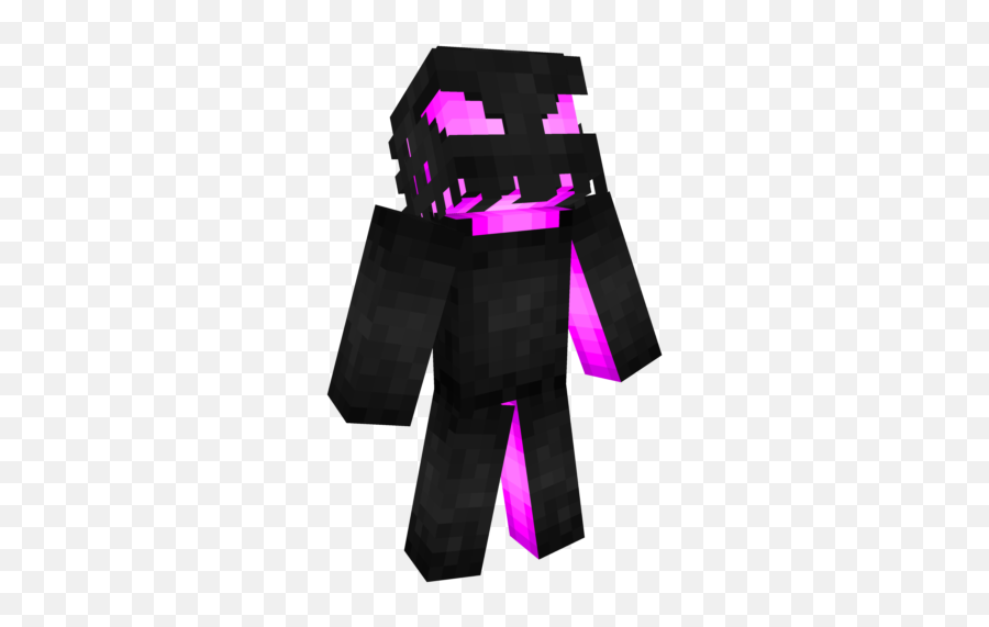 Minecraft Enderman Costume Skins - Skin Minecraft Herobrine Enderman Png,Enderman Transparent