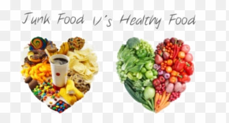 Healthy Food Png Photo - Unhealthy Vs