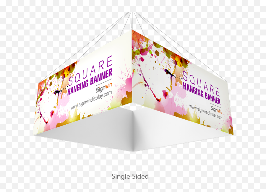 Banner Full Color Printing For Fairs - Horizontal Png,Hanging Banner Png