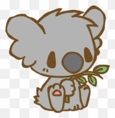 Kawaii Koala Transparent - Cute Bear Drawing png