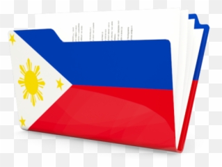 Folder Icon - Philippine Flag Folder Icon Png,Filipino Flag Png