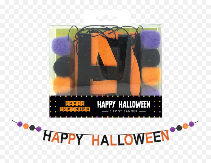 Pom - For Party Png,Halloween Banner Png