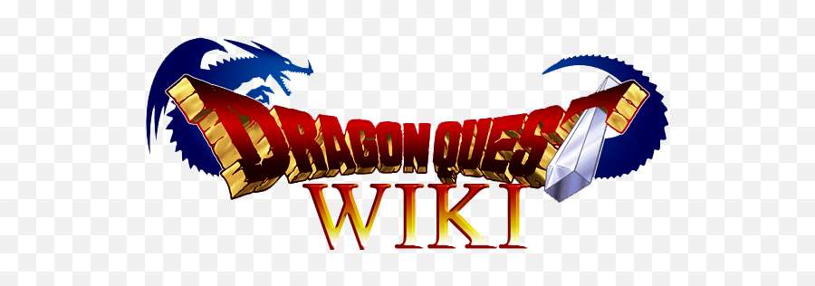 Filedragon Quest Wiki Logopng From Square Enix - The Dragon Quest Logo,Square Enix Logo Png