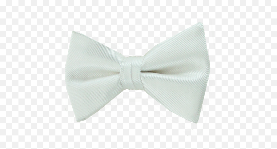 Simply Solid White Bow Tie - Solid Png,Bow Tie Transparent