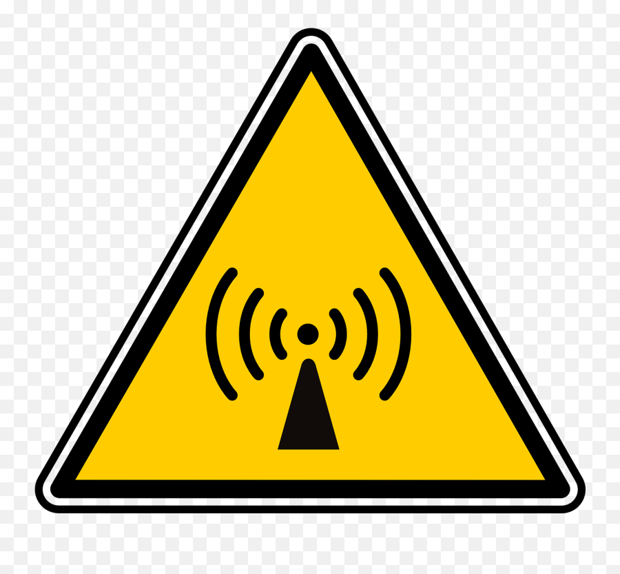 Signs Radiation Microwave Png Picpng - Señal Triangular Png,Microwave Icon