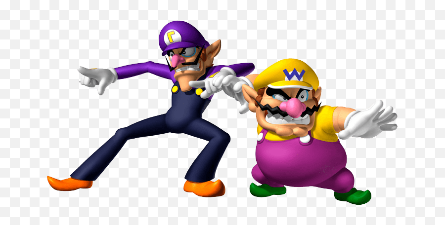 Why Wario And Waluigi Do Not Have Girlsfriends - Noob Knows All Mario Wario And Waluigi Png,Waluigi Transparent