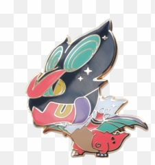 Grumpii Poke Hard Enamel Pin - Mega Rayquaza Fictional Character Png,Mega Rayquaza Icon