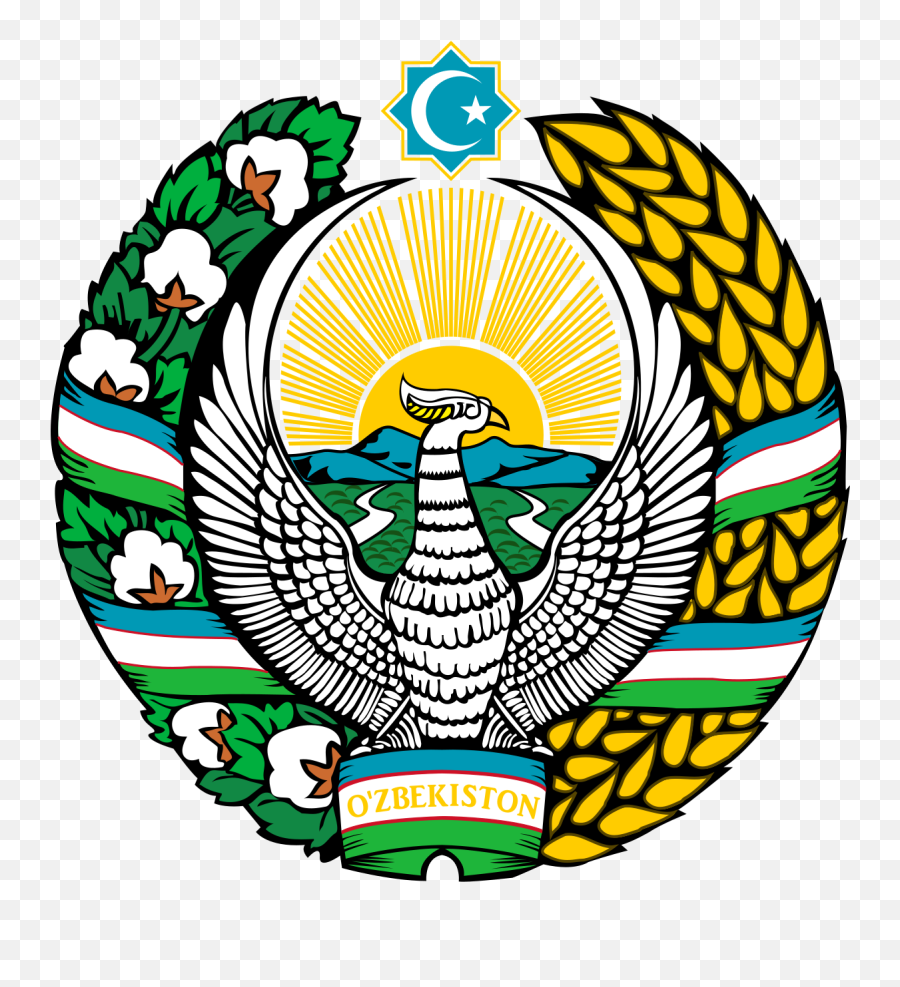 Emblem Of Uzbekistan - Uzbekistan Logo Png,Soviet Union Icon