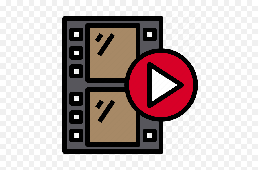 Film Game Movie Play Sport Icon - Download On Iconfinder Dot Png,Play Movie Icon