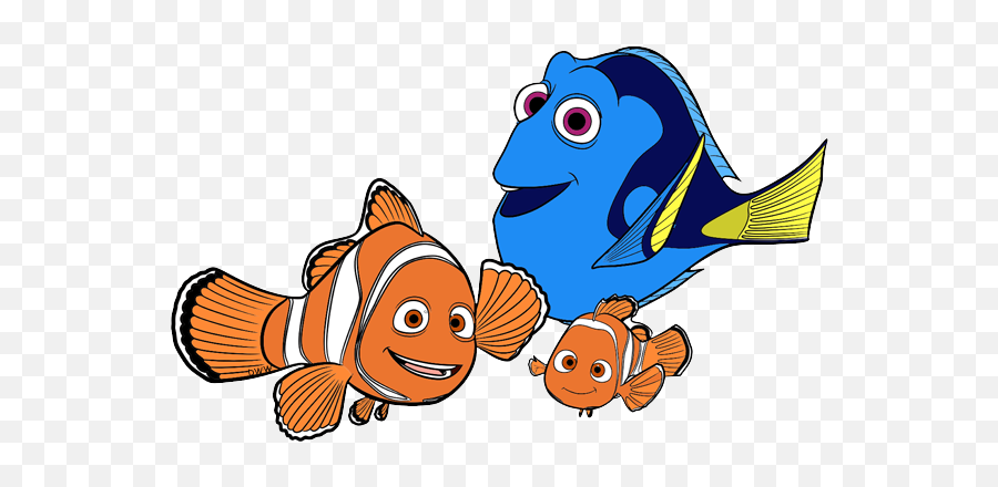 Nemo And Dory Transparent U0026 Png Clipart Free Download - Ywd Cartoon Nemo And Dory,Nemo Png