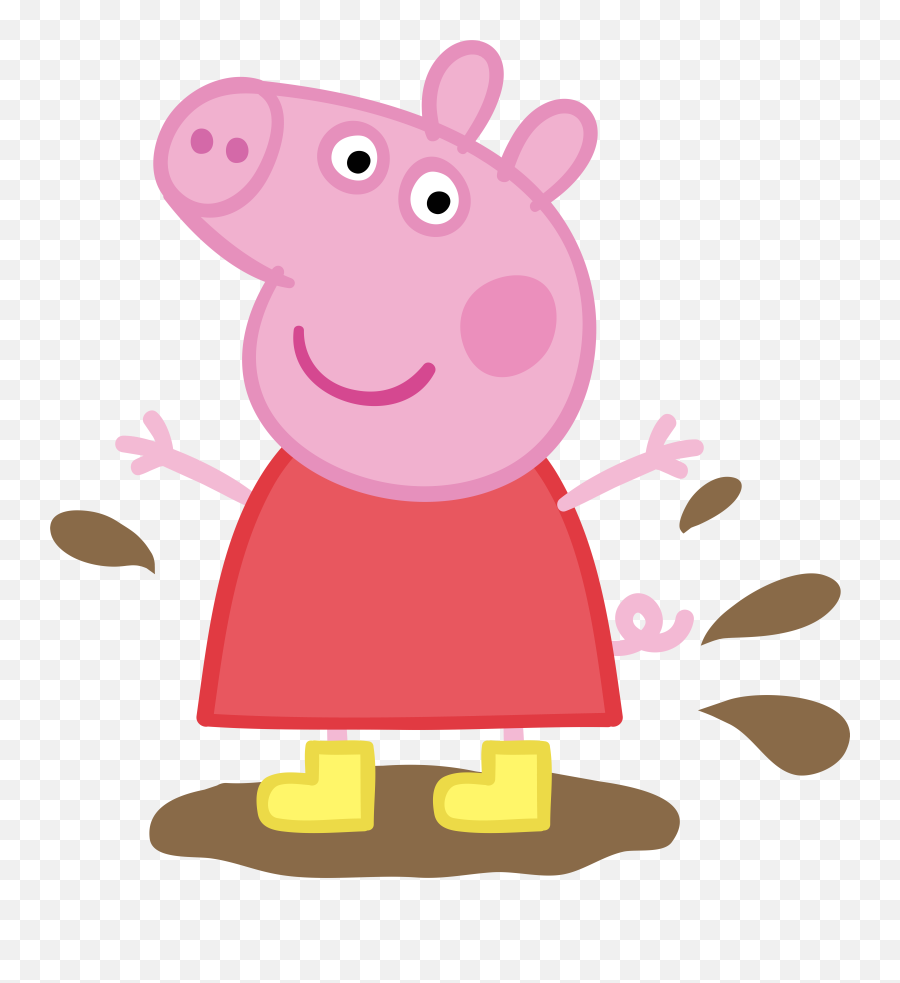 Drawing Fear Piglet Transparent U0026 Png Clipart Free Download - Peppa Pig In Muddy Puddle,Piglet Png