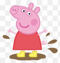 Drawing Fear Piglet Transparent U0026 Png Clipart Free Download - Peppa Pig In Muddy Puddle,Piglet Png