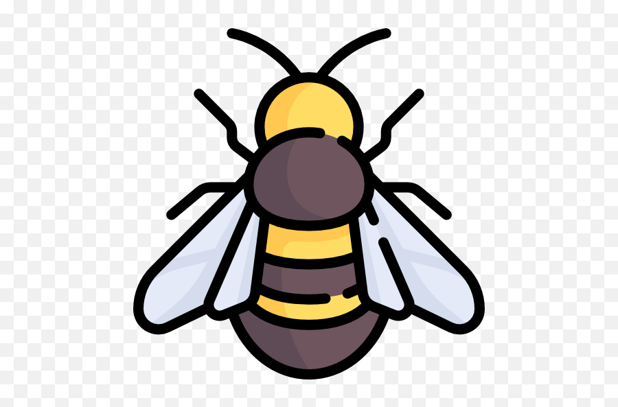 Free Icon - Honigbiene Clipart Schwarz Weiß Png,Bumblebee Icon