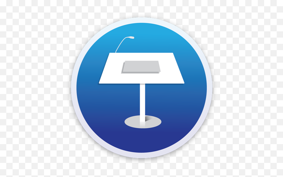 Apple Keynote Icon - Podium Png,Apple Pages Icon