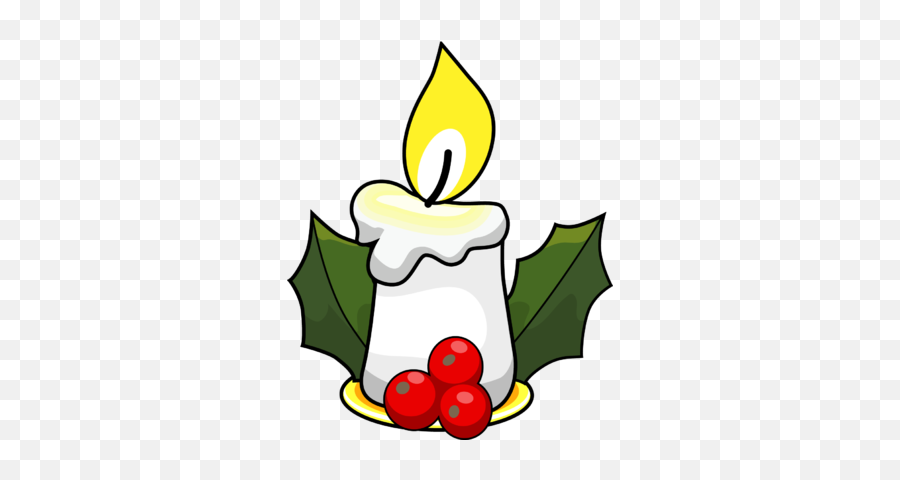 Download Image Christmas Candle Christart - Christmas Candle Clipart Png,Christmas Candle Png