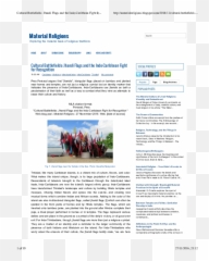 Pdf Cultural Battlefields Jhandi Flags The Indo - Language png