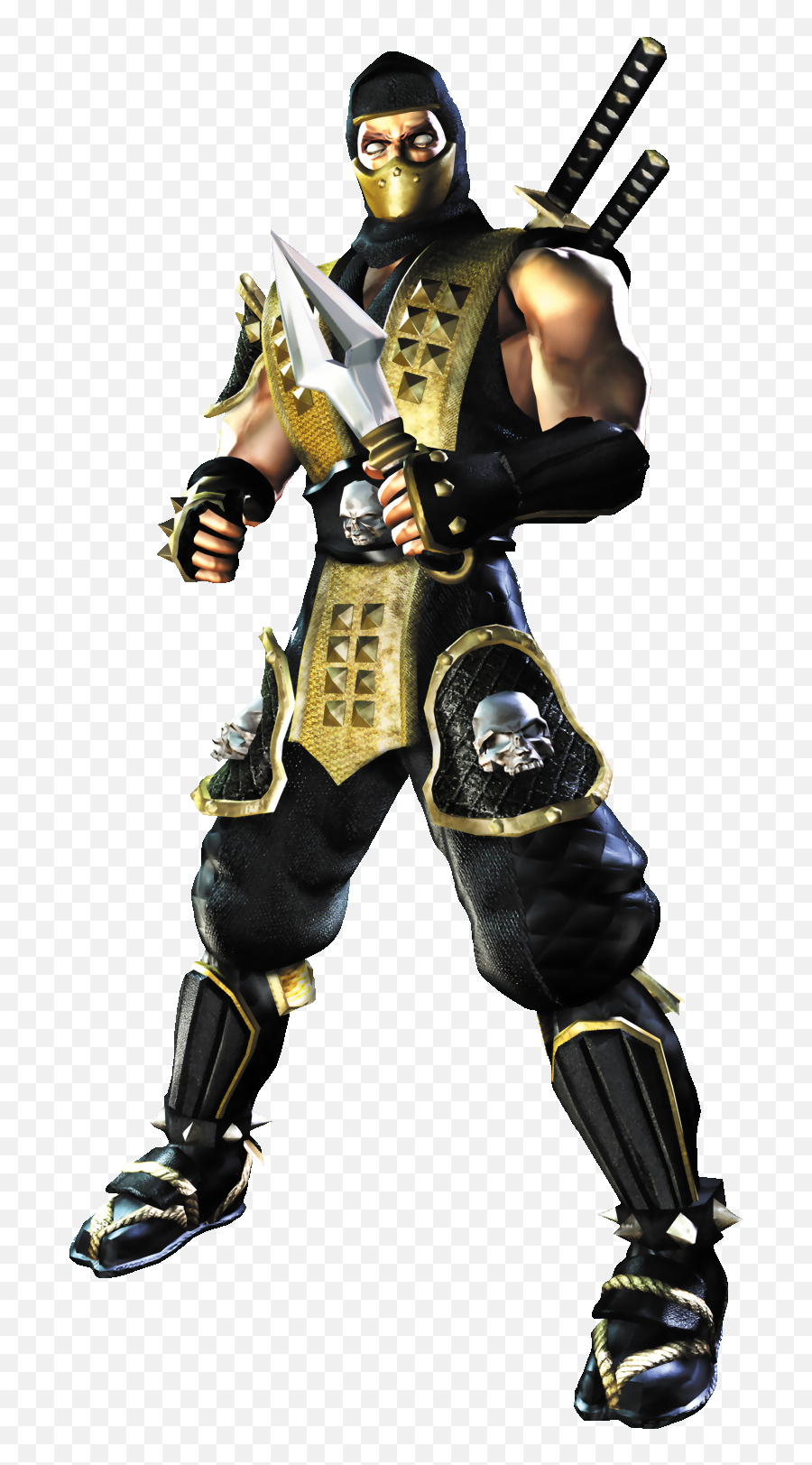 He Appears In Mortal Kombat Deadly - Mortal Kombat Shaolin Monks Scorpion Png,Scorpion Mortal Kombat Png