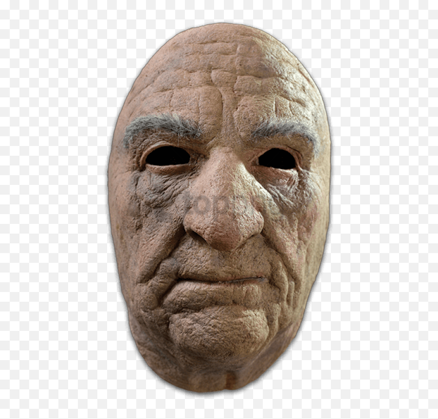 Old Person Face Mask Png Image - Transparent Old Man Face Png,Old Person Png