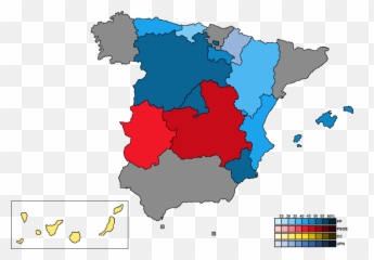 Filespainregionmapregional1995png - Wikimedia Commons French European Parliament Elections 2019,Poro Png