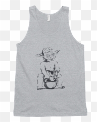 Banksy Yoda - Tank Banksy Full Size Png Download Seekpng Active Tank,Yoda Png
