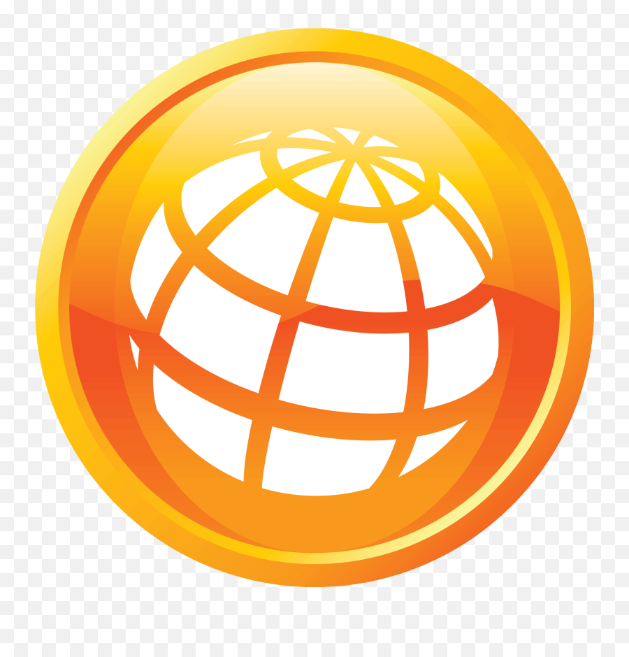 Petite Sauvage - Website Icon Orange Clipart Full Size Website Icon Transparent Orange Png,Url Icon