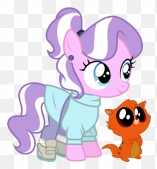 Diamond Tiara As Jenny By Cloudyglow - Diamond Tiara My Little Pony Png,Cartoon Diamond Png