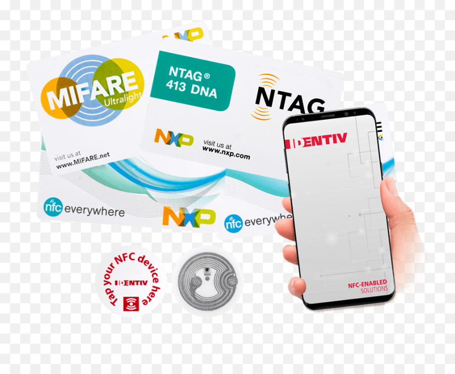 Nfc - Enabled Solutions Identiv Smartphone Png,Near Field Communication Icon