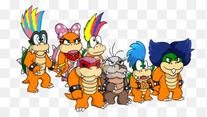 Download Free Mario Super Bros Koopalings Hq Image Icon - Super Mario Koopalinge Png,Bowser Jr Icon