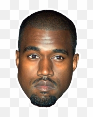 Download Inspirational Celebrity Quotes Yeezy Kylie Jenner - Kanye West Head Png