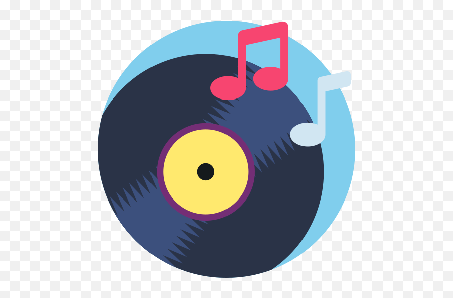 Vinyl - Free Music Icons Png,Vinyl Records Icon