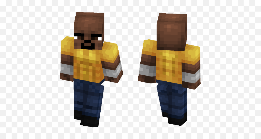 Download Luke Cage Classic Minecraft Skin For Free - Ticci Toby Minecraft Skin Png,Luke Cage Png