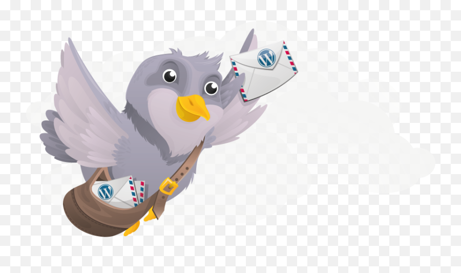 Pigeon Clipart Post Transparent - Pigeon Logo With Email Png,Pigeons Png