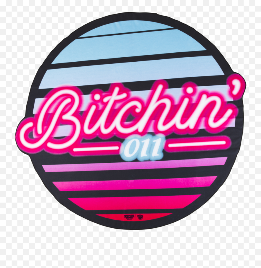 Stranger Bitchin Beach - Clip Art Png,Stranger Things Logo Png
