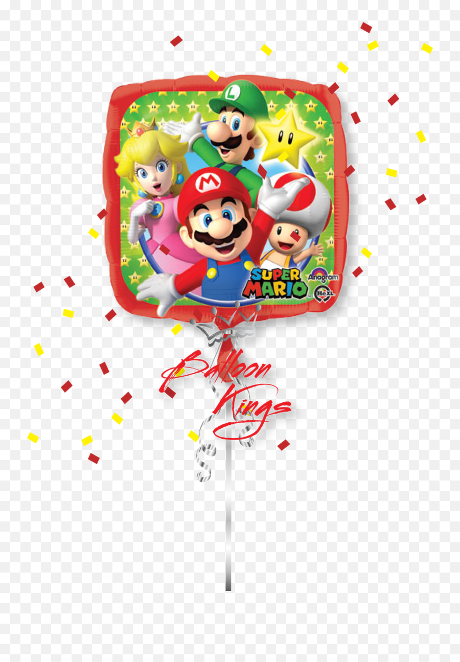 Super Mario Bros Group - Luigi Super Mario Toad E Peach Png,Super Mario Transparent