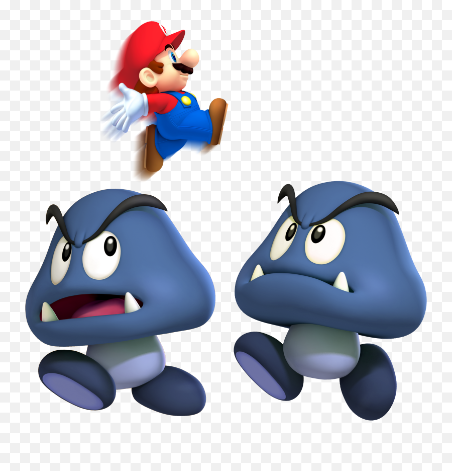 Super Mario Cave Goomba Png