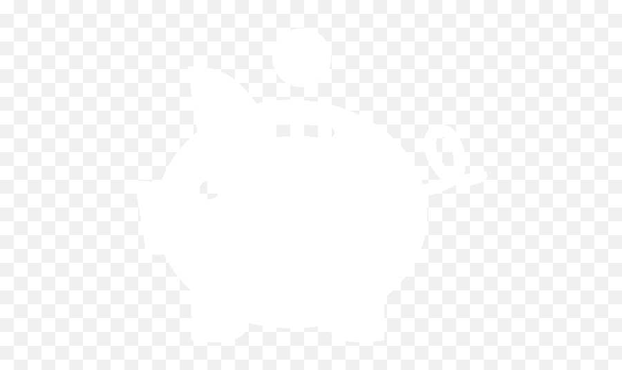White Piggy Bank 2 Icon - Rotten Apple Logo Png,Piggy Bank Transparent