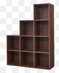 Download Bookshelf - Shelf Png,Bookcase Png