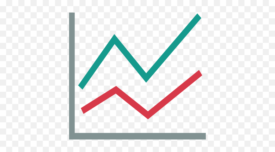 Android Down Arrow Icon - Line Chart Png Icon,Arrow Graphic Png