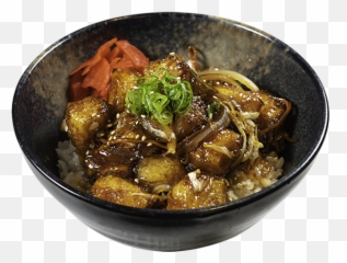 D14 Teriyaki Tofu Don Png