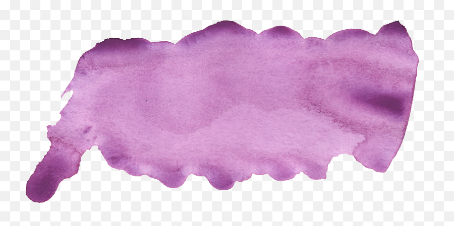 24 Purple Watercolor Brush Stroke - Watercolor Paint Smear Transparent Png,Lavender Png