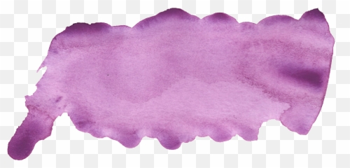 24 Purple Watercolor Brush Stroke - Watercolor Paint Smear Transparent Png,Lavender Png