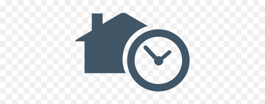 Timer House Flat Icon - Transparent Png U0026 Svg Vector File Icon,Timer Png