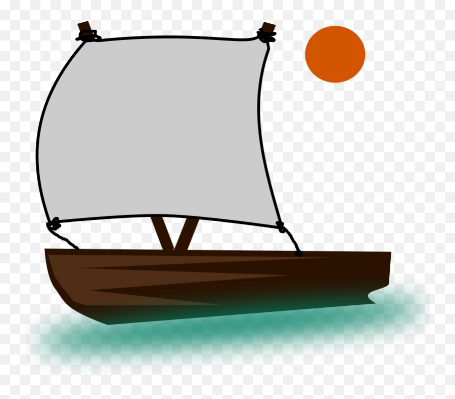 Pinisi - Boat Clip Art Download Clip Art Old Boat Png Cartoon Of A Boat,Old Ship Png
